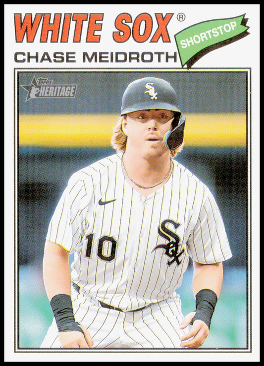 2026 Topps Heritage Chase Meidroth Card