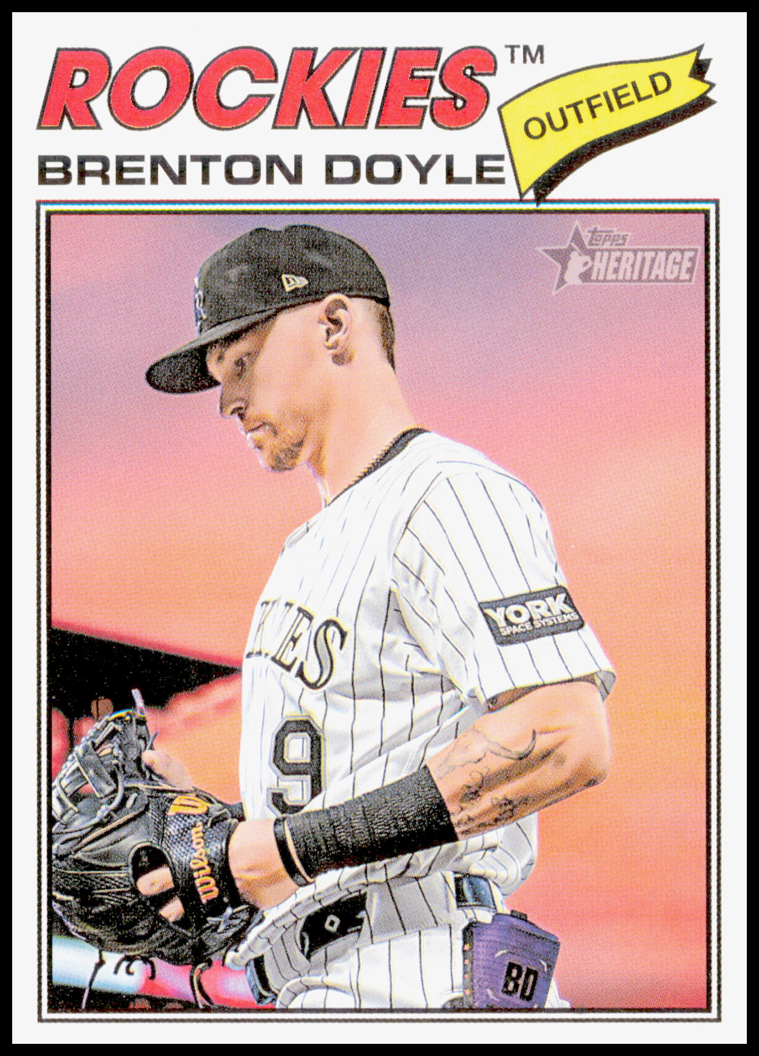 2026 Topps Heritage Brenton Doyle Card