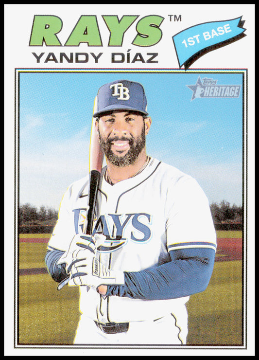 2026 Topps Heritage Yandy Díaz Card