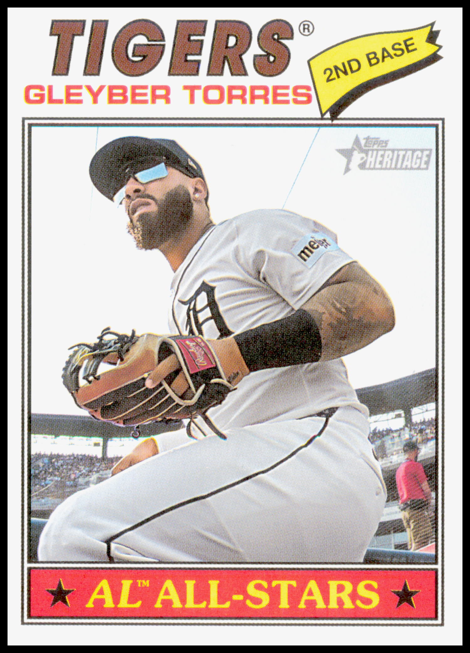 2026 Topps Heritage Gleyber Torres Card