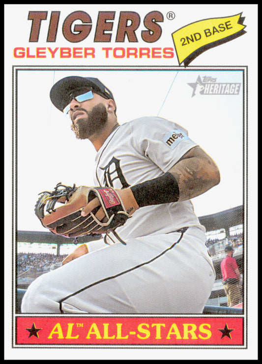 2026 Topps Heritage Gleyber Torres Card