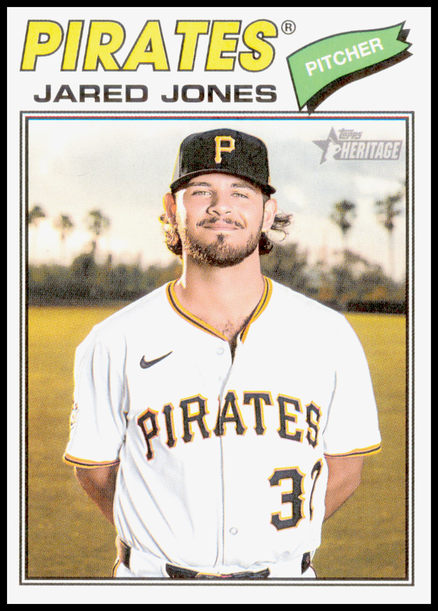 2026 Topps Heritage Jared Jones Card