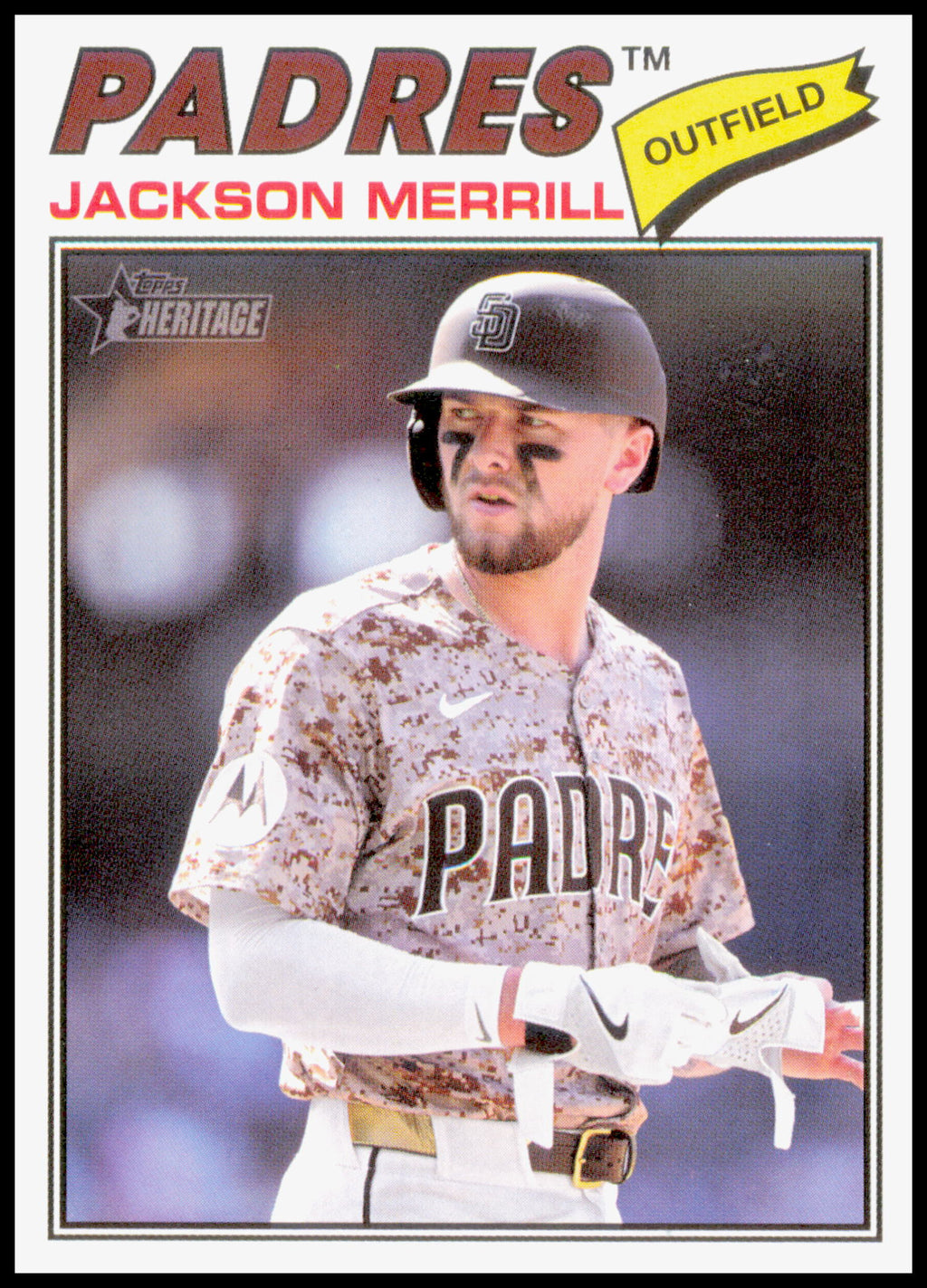 2026 Topps Heritage Jackson Merrill Card