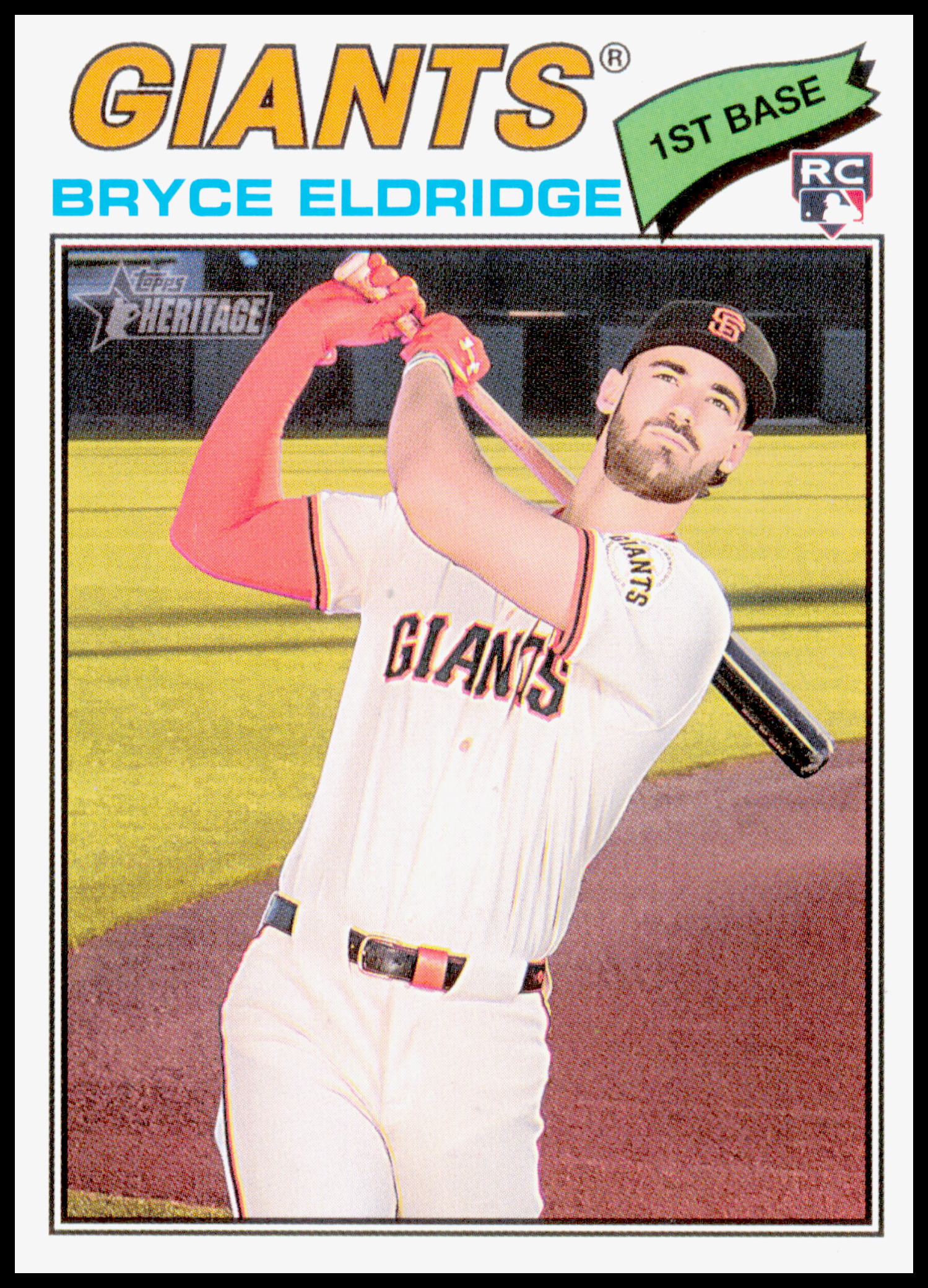 2026 Topps Heritage Bryce Eldridge Card RC RC