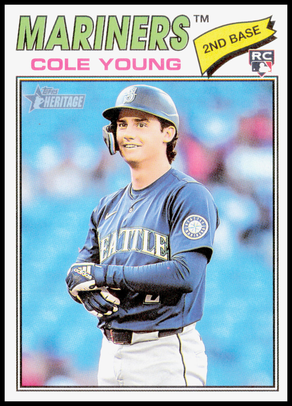 2026 Topps Heritage Cole Young Card RC RC