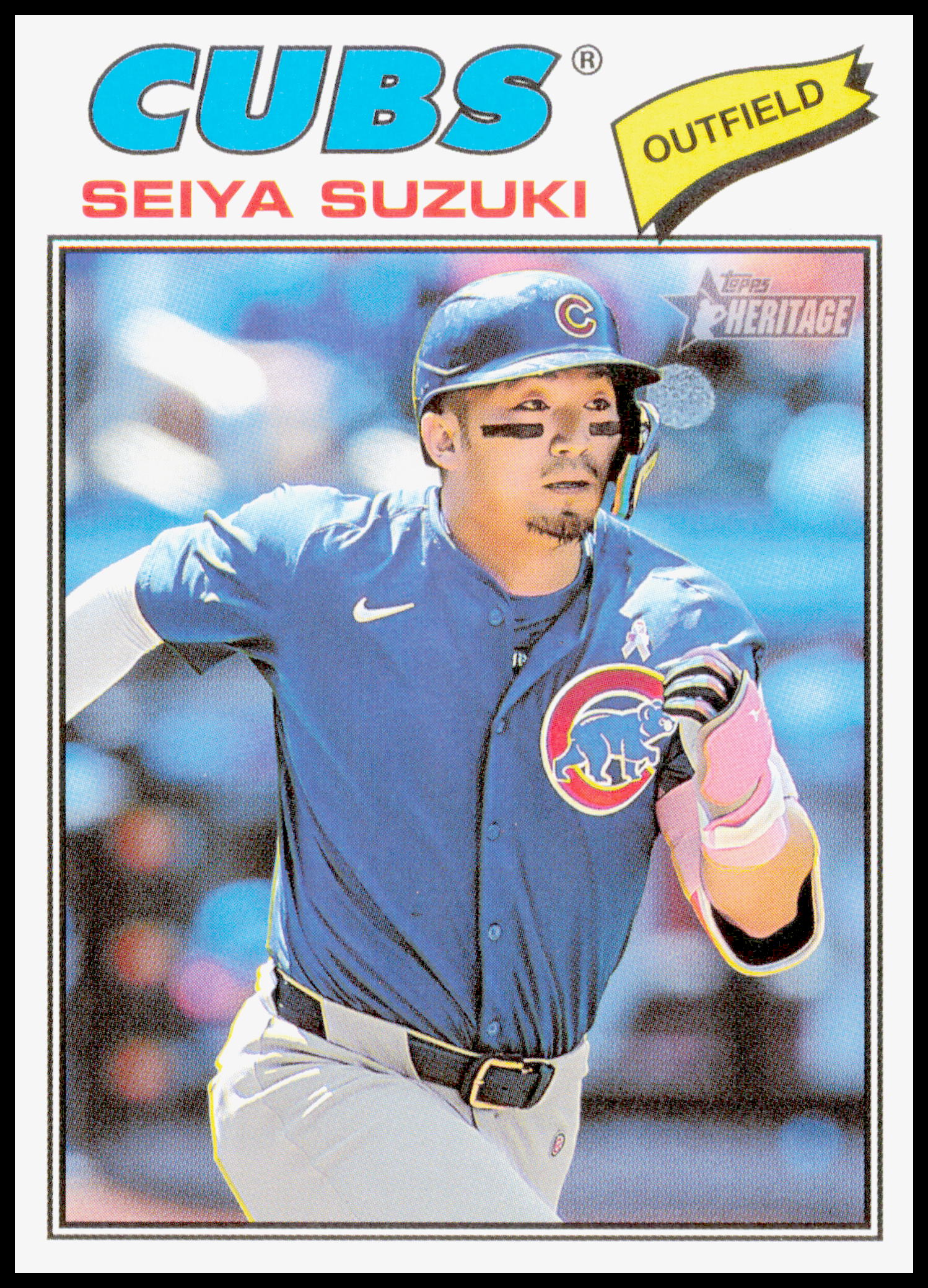 2026 Topps Heritage Seiya Suzuki Card