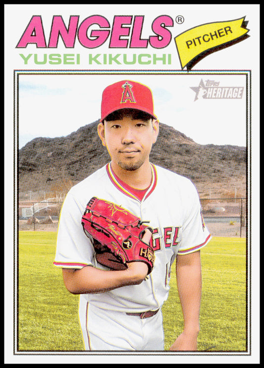 2026 Topps Heritage Yusei Kikuchi Card