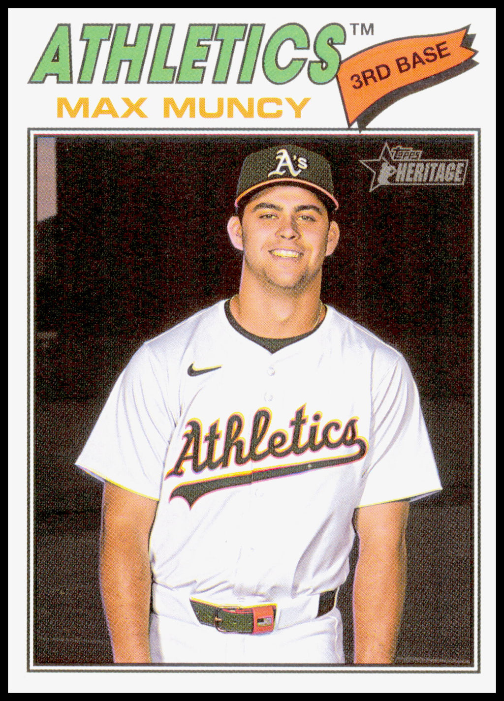 2026 Topps Heritage Max Muncy Card