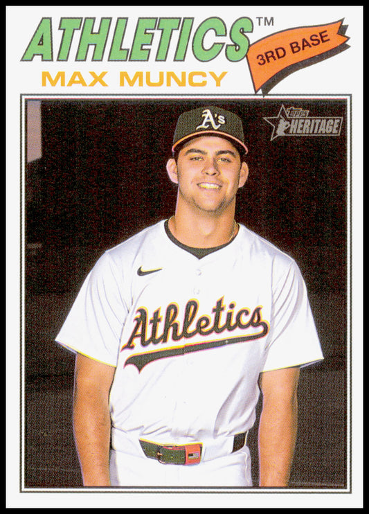 2026 Topps Heritage Max Muncy Card