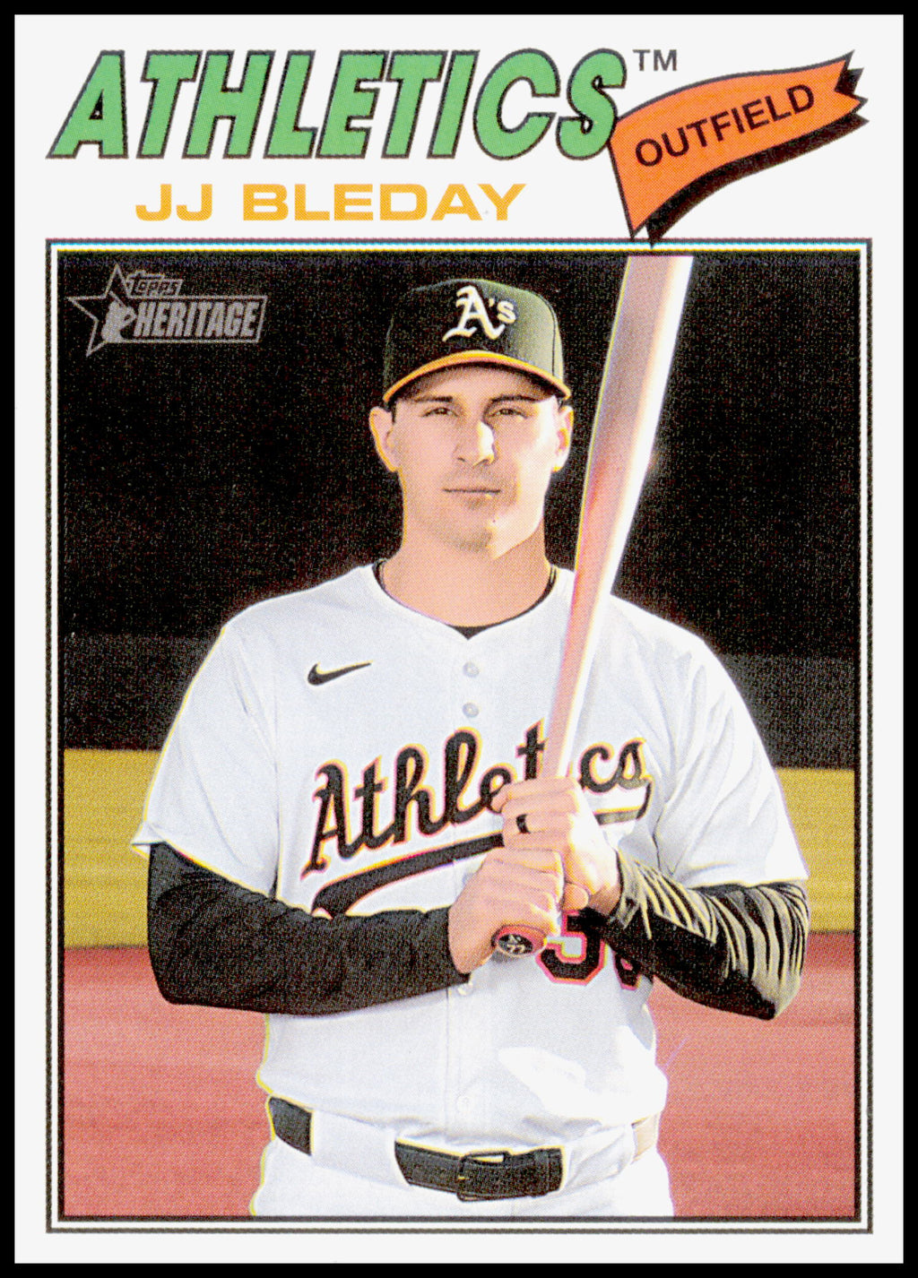 2026 Topps Heritage JJ Bleday Card