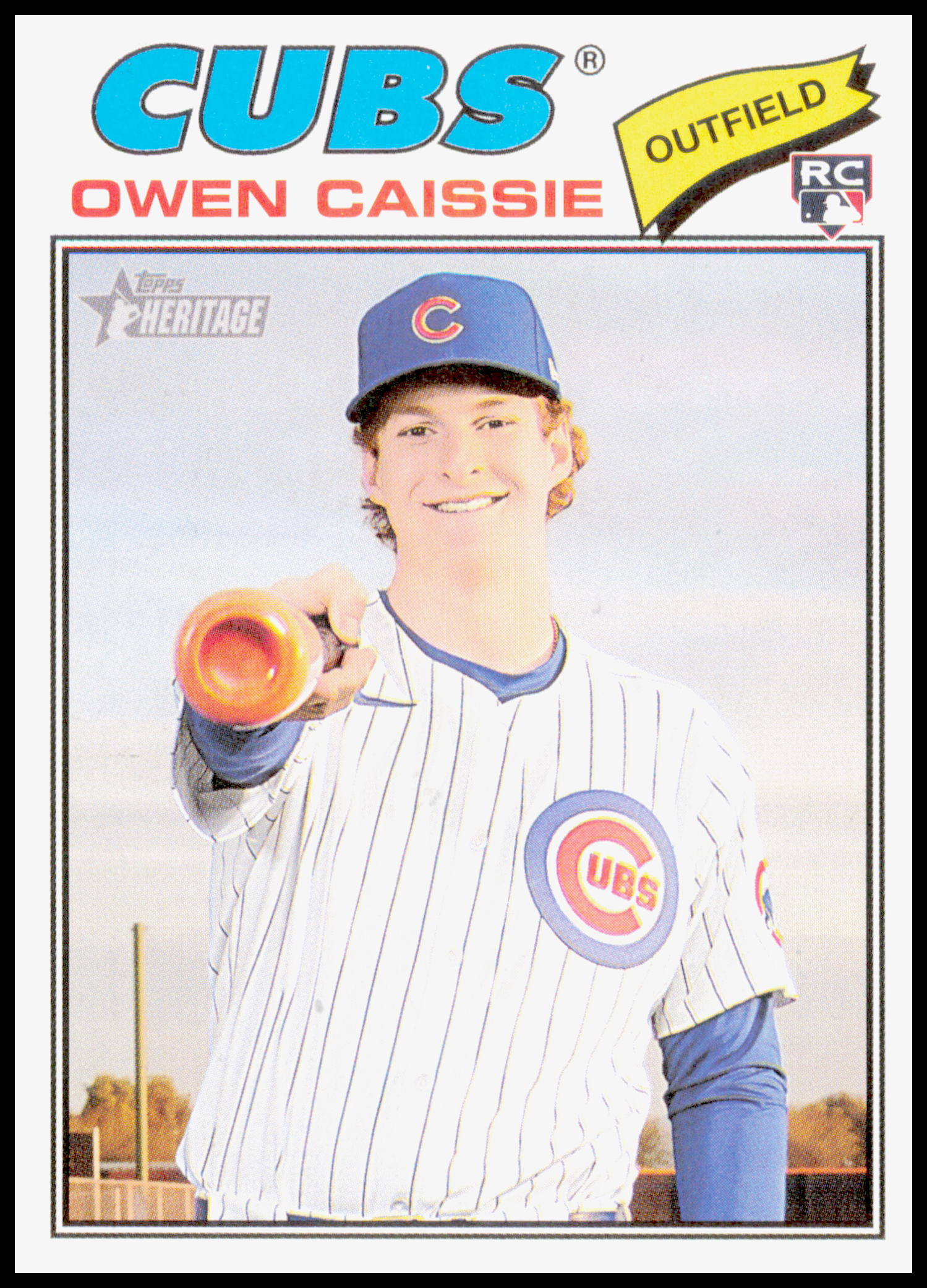 2026 Topps Heritage Owen Caissie Card RC RC