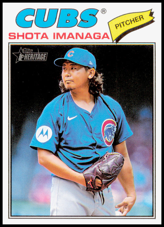2026 Topps Heritage Shota Imanaga Card