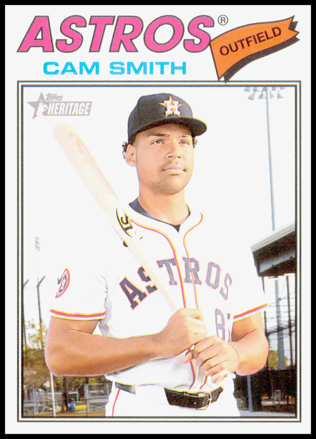 2026 Topps Heritage Cam Smith Card