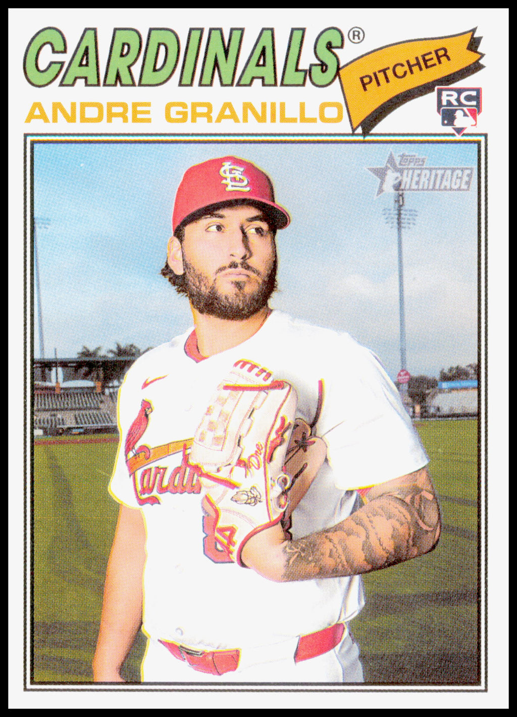 2026 Topps Heritage Andre Granillo Card RC RC