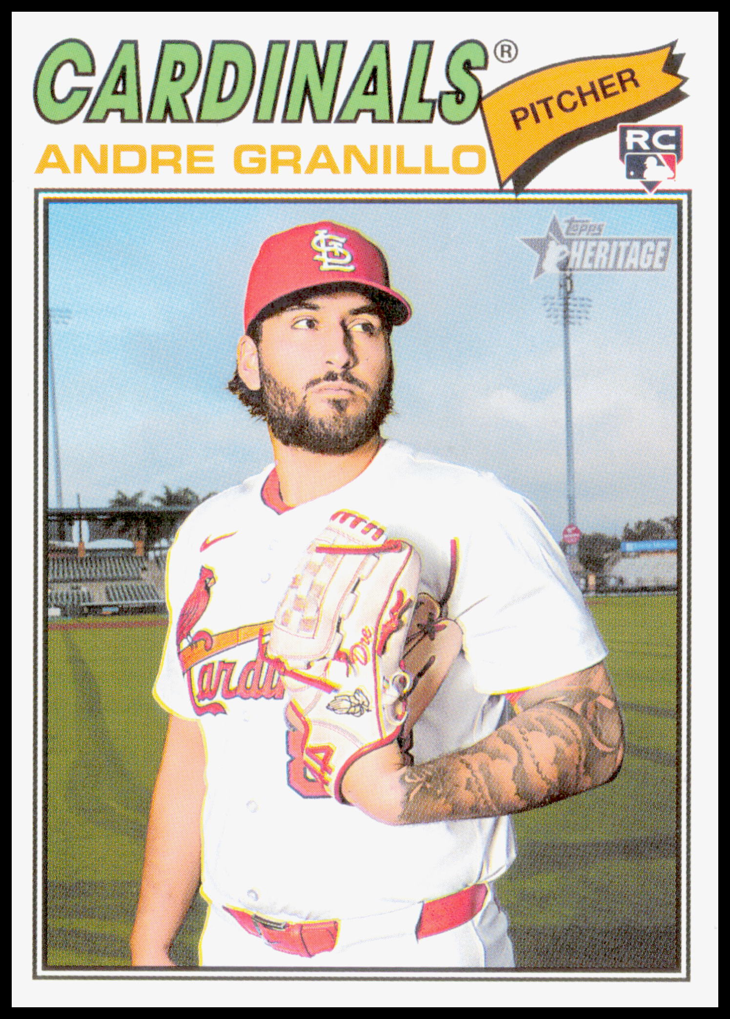 2026 Topps Heritage Andre Granillo Card RC RC