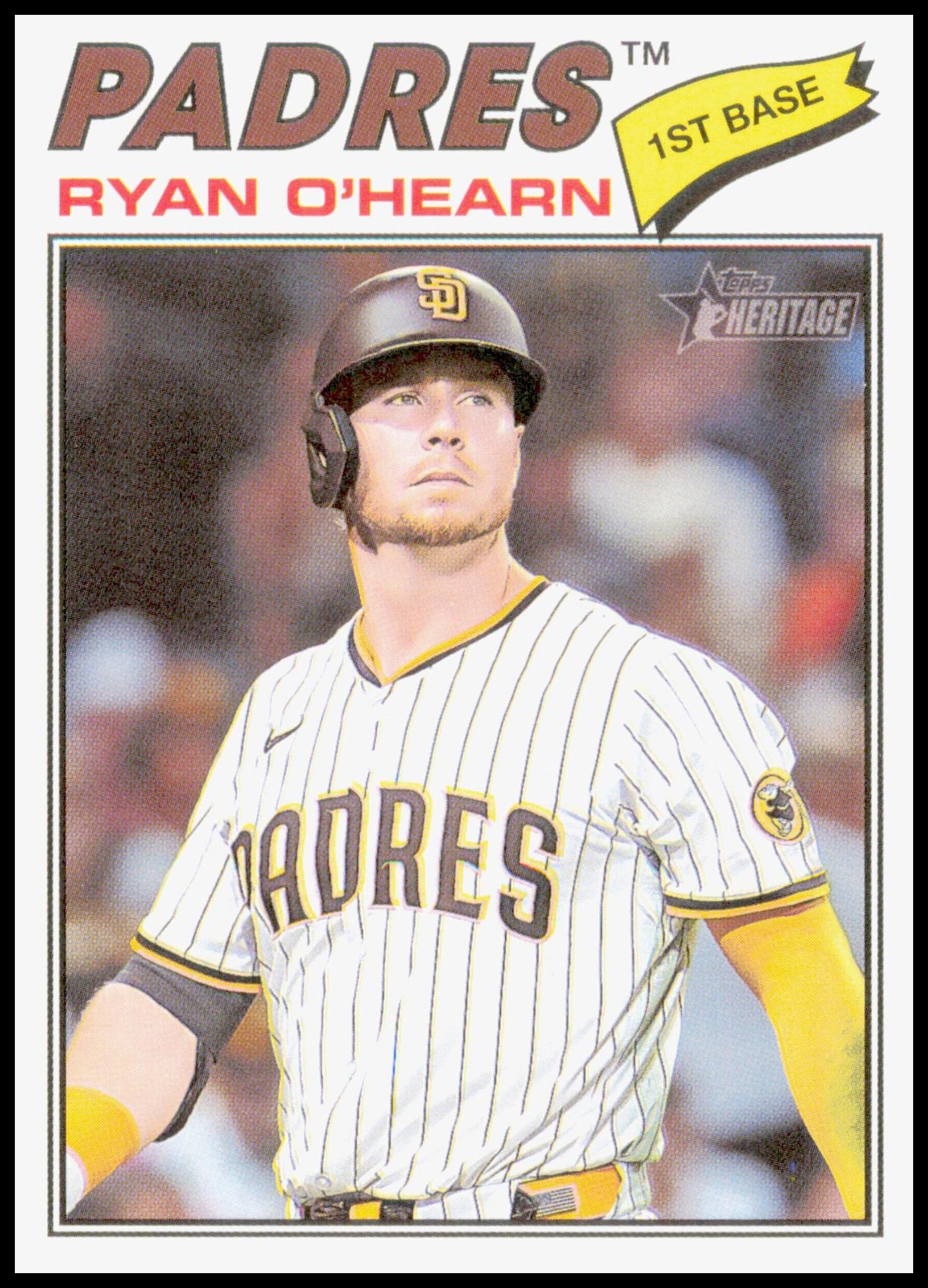 2026 Topps Heritage Ryan O'Hearn Card Chrome