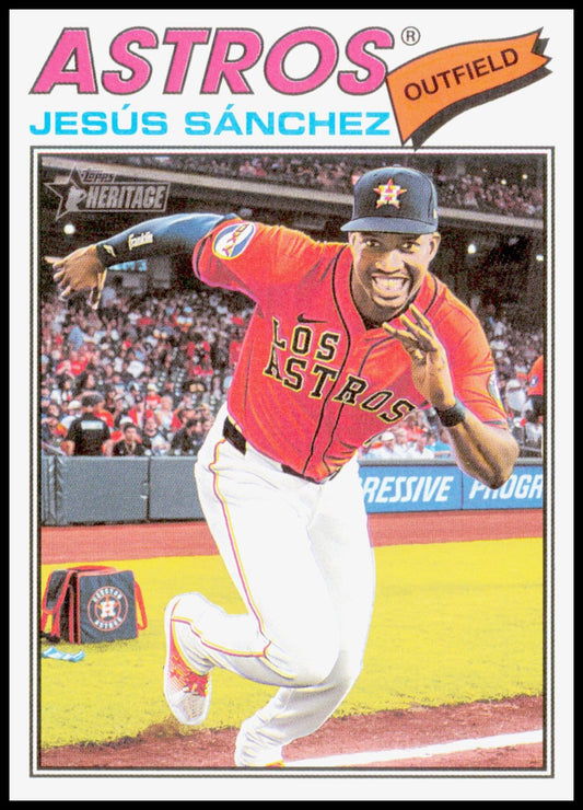 2026 Topps Heritage Jesús Sánchez Card