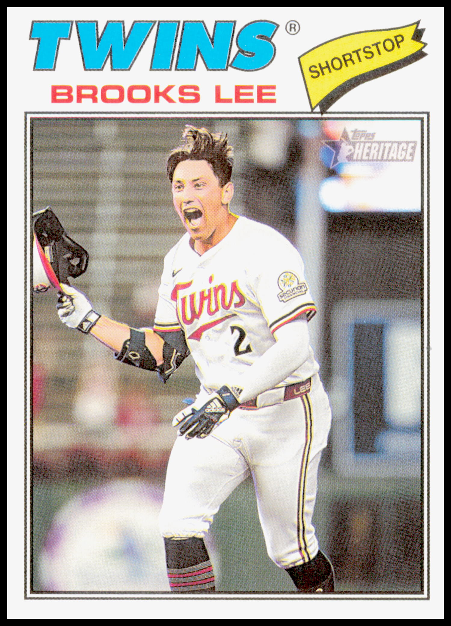 2026 Topps Heritage Brooks Lee Card