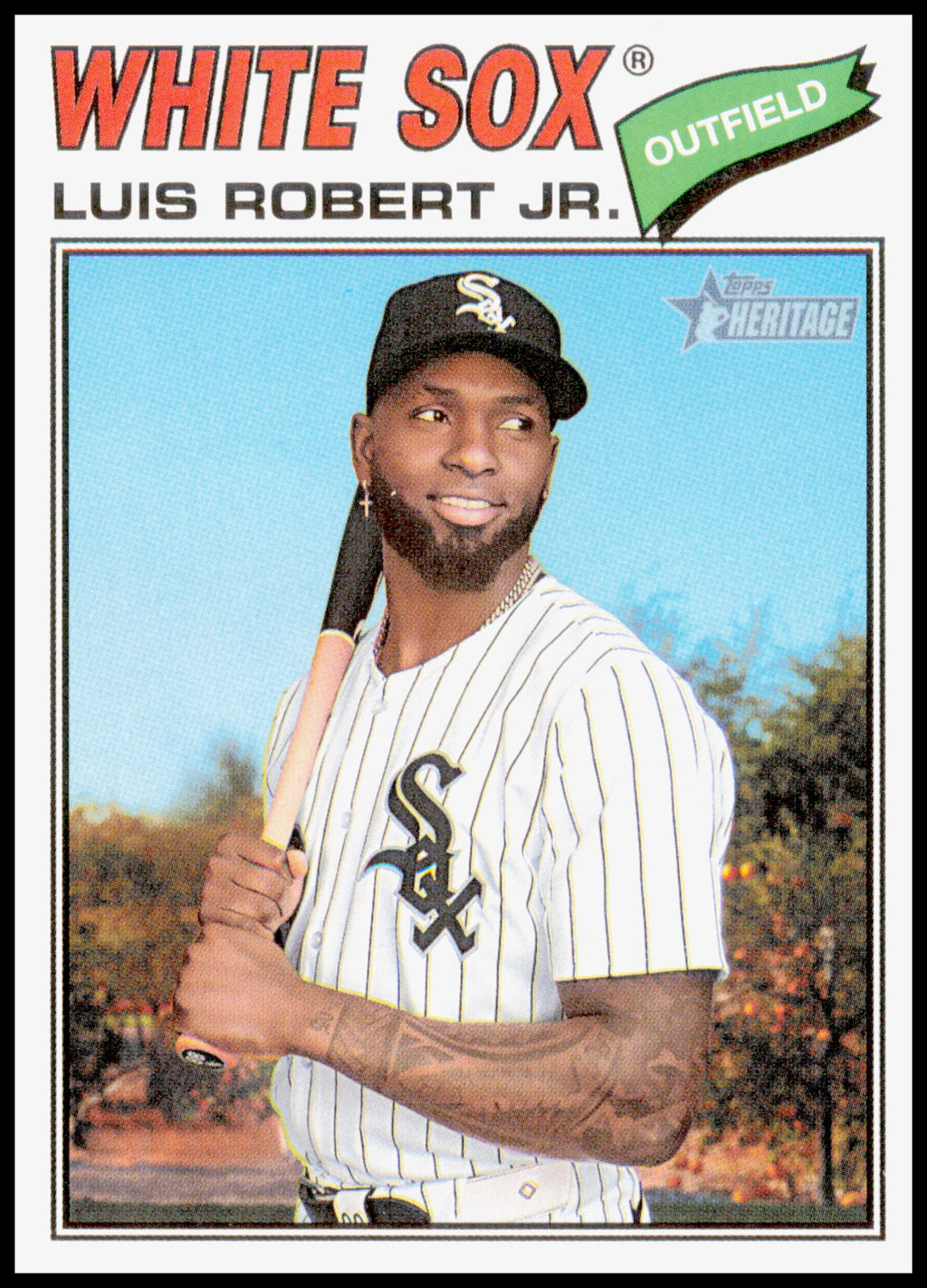2026 Topps Heritage Luis Robert Jr. Card