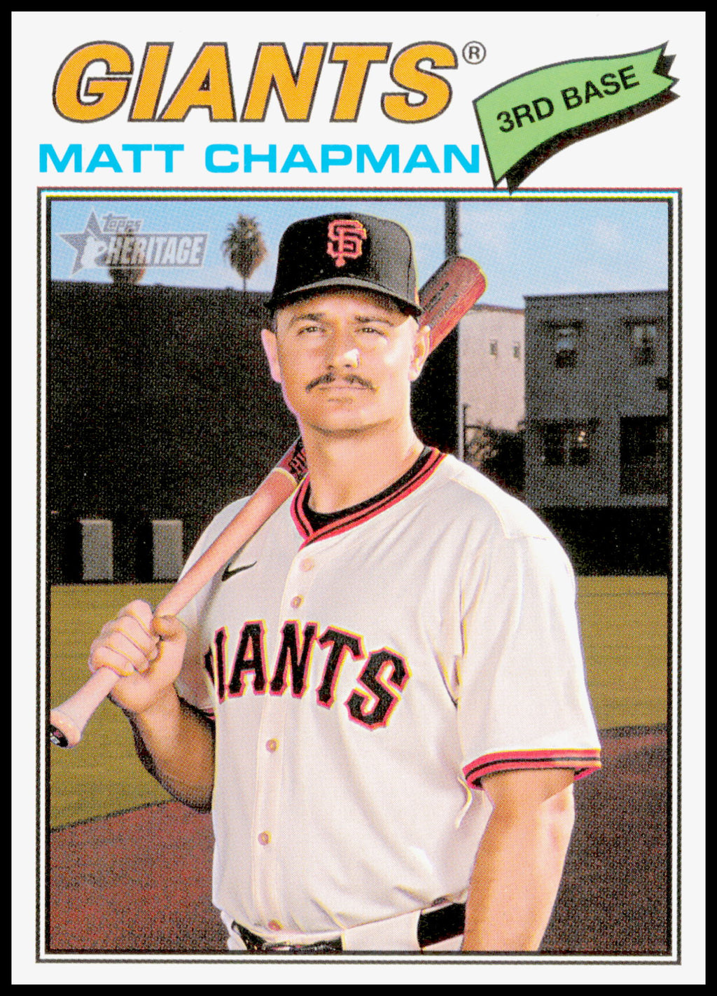2026 Topps Heritage Matt Chapman Card