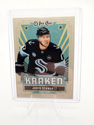 2025-26 O-Pee-Chee Jaden Schwartz Card Retro