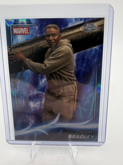 2025 Topps Chrome Marvel Studios Isaiah Bradley Card  Refractor