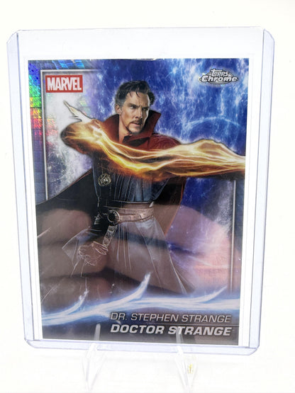 2025 Topps Chrome Marvel Studios Dr. Stephen Strange #65  Refractor