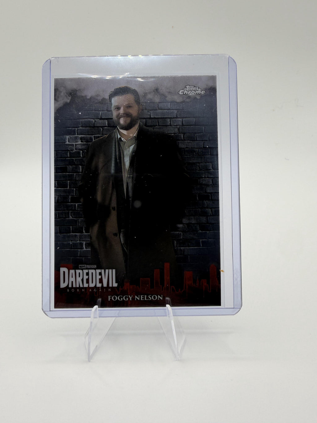 2025 Topps Chrome Marvel Studios Foggy Nelson Daredevil Born Again #DD-7 MCU