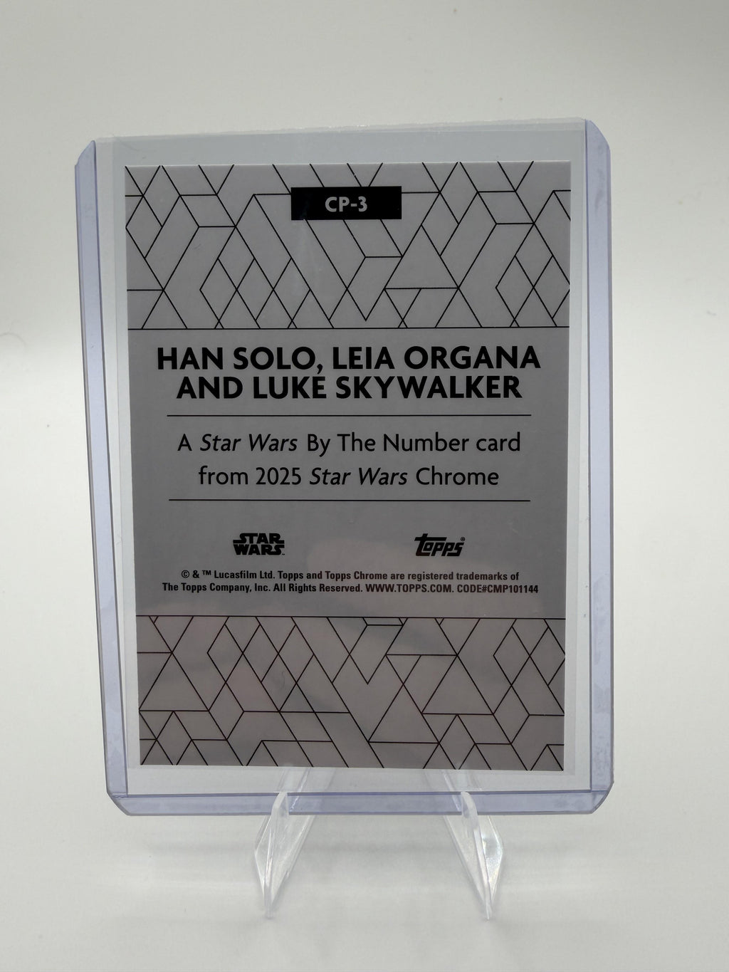 2025 Topps Chrome Star Wars  Card Star Wars By the Number