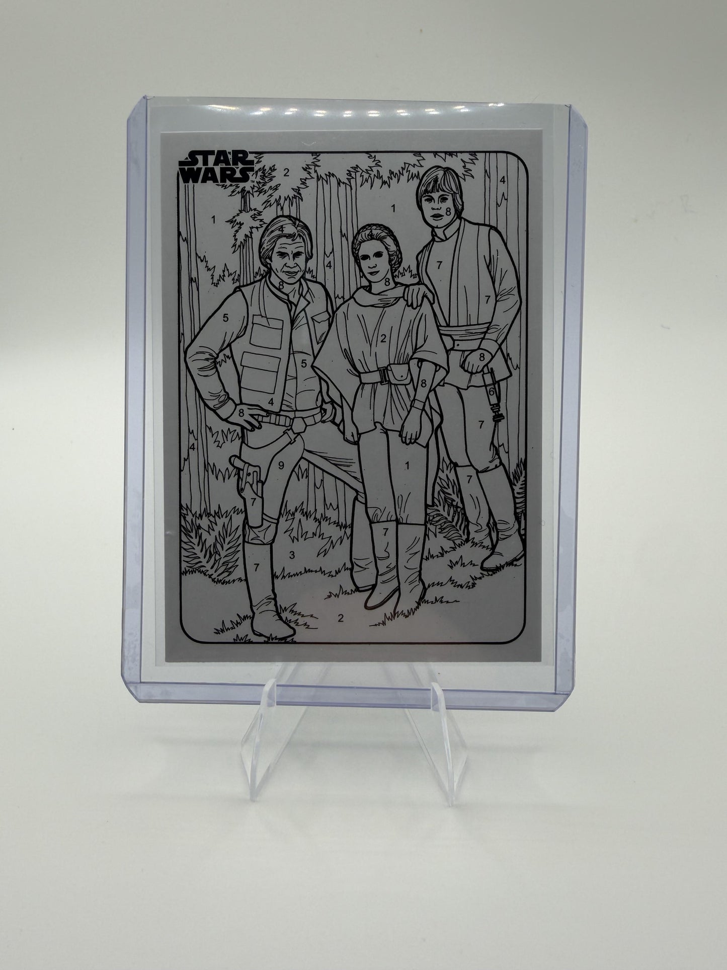 2025 Topps Chrome Star Wars  Card Star Wars By the Number