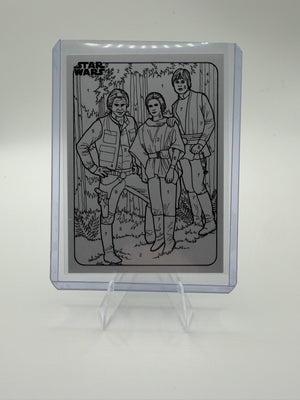 2025 Topps Chrome Star Wars  Card Star Wars By the Number
