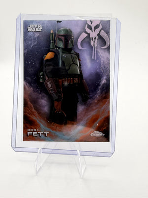 2025 Topps Chrome Star Wars Boba Fett #CE-5 Costco  SP Bounty Hunter