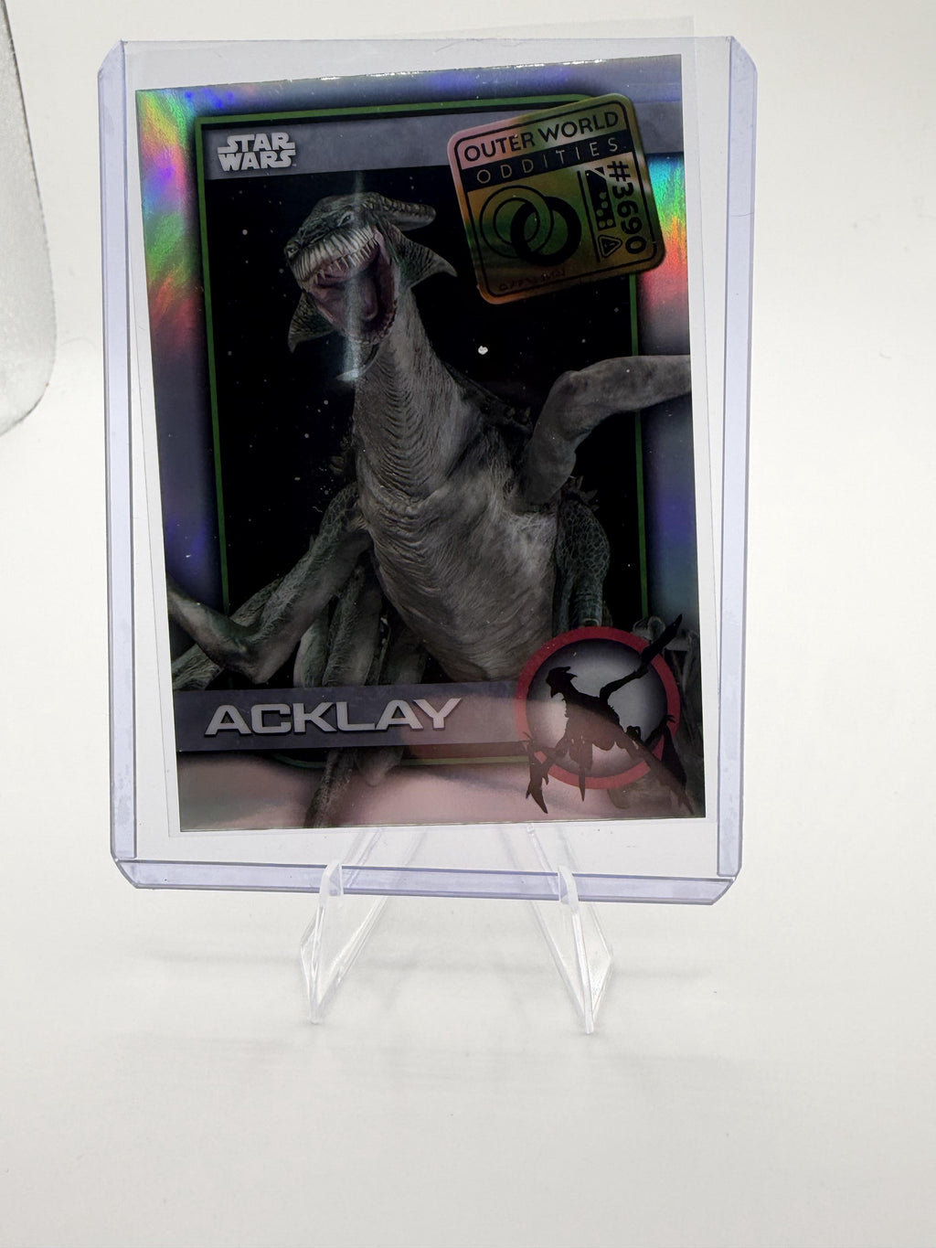 2025 Topps Chrome Star Wars Acklay Outer World Oddities #UO-1