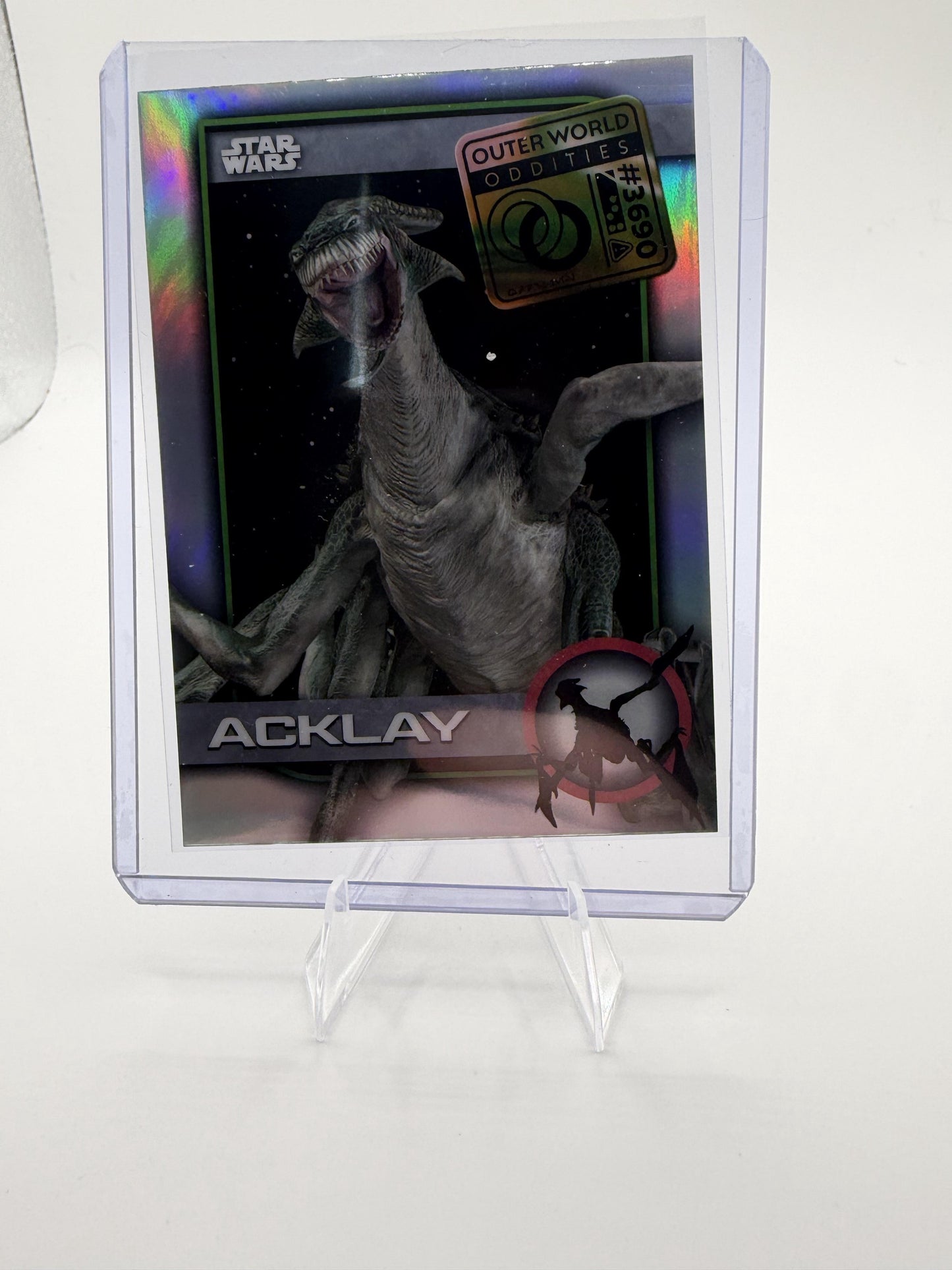 2025 Topps Chrome Star Wars Acklay Outer World Oddities #UO-1
