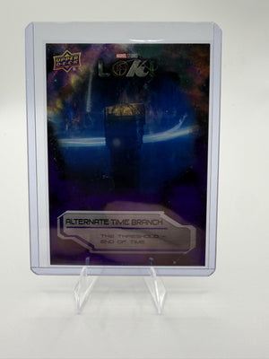 2023 Upper Deck Marvel Loki Season 1 The Threshold – End of Time Card