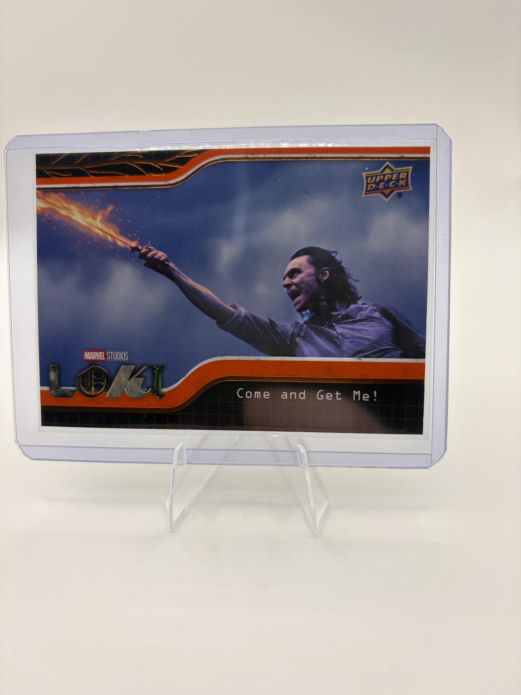 2023 Upper Deck Marvel Loki Season 1 Come and Get Me! Card Orange