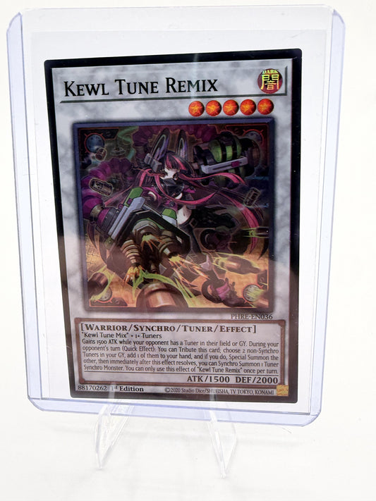 Phantom Revenge Kewl Tune Remix Card Super Rare #PHRE-EN036