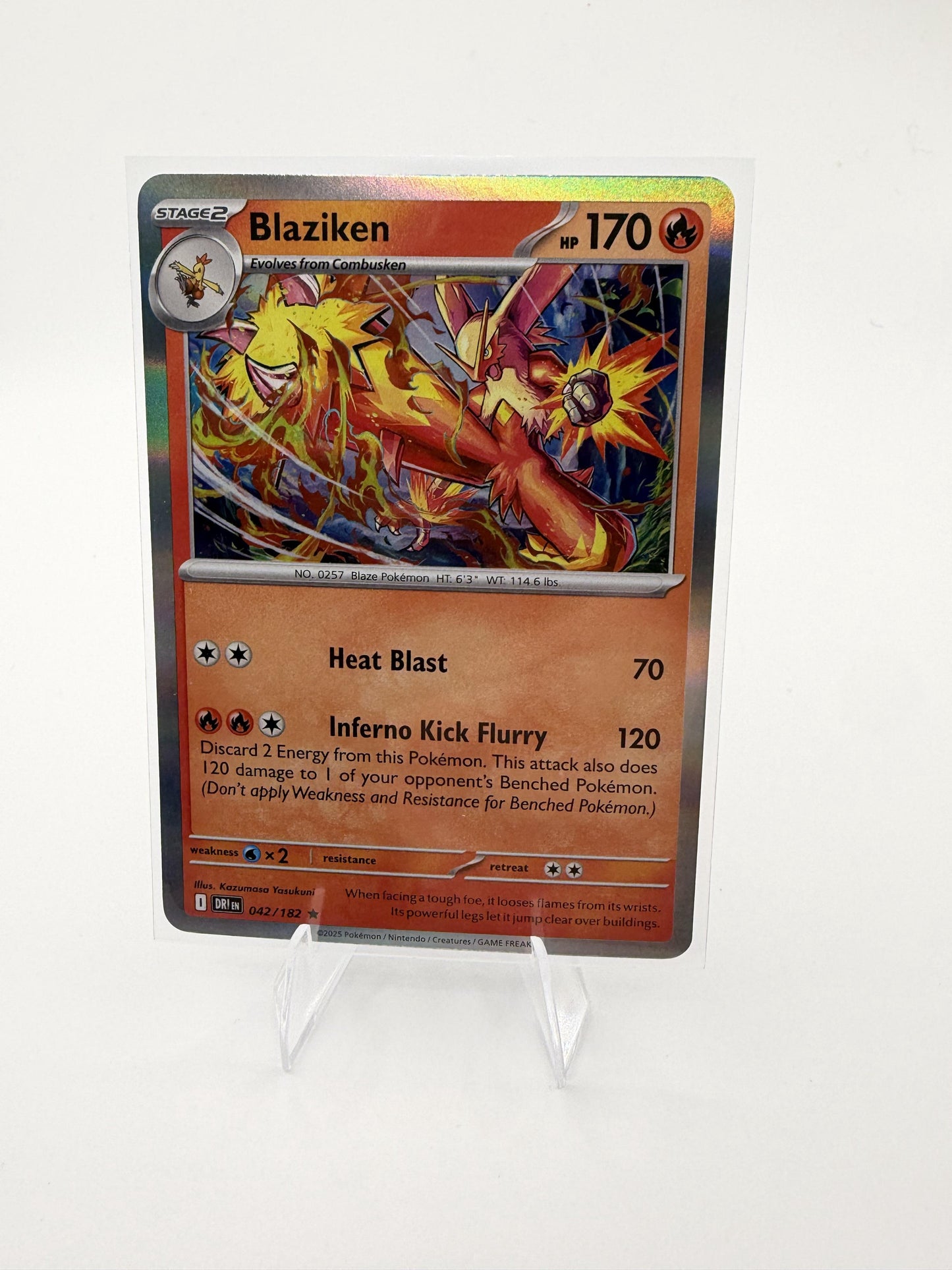 Blaziken 042/182 - Destined Rivals - Pokemon TCG - Holo Rare - NM