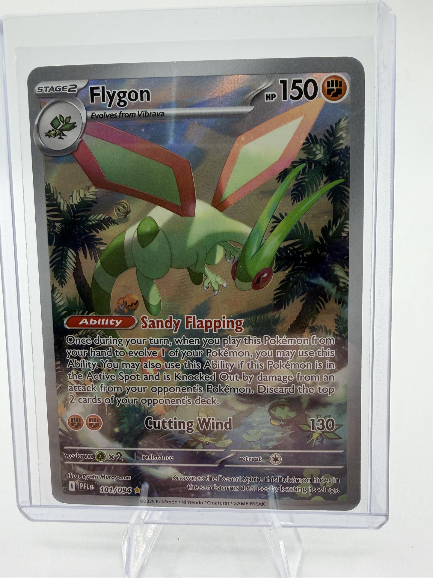 Pokémon TCG ME02: Phantasmal Flames Flygon Card Holo 101 / 094