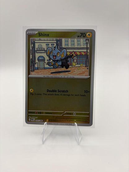 2026 Pokemon Perfect Order Shinx 026/088 Reverse Holo NM Saboteri Art