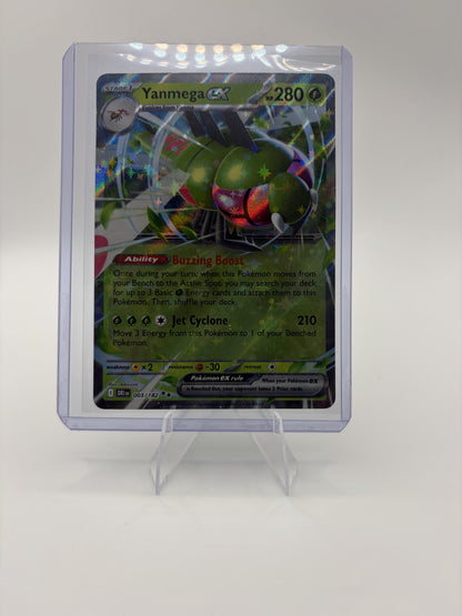 2026 Pokemon Destined Rivals Yanmega ex 003/182 Holo Double Rare NM