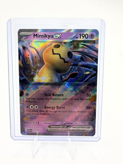 2023 Pokemon Scarlet & Violet Mimikyu ex SVP004 Black Star Promo Holo NM