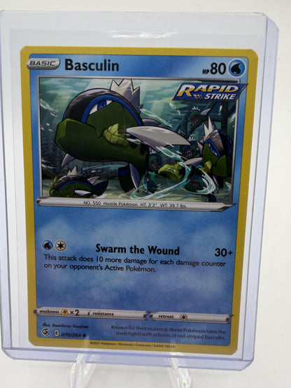 Basculin 070/264 - Fusion Strike - Pokemon TCG - Rapid Strike - Common - NM