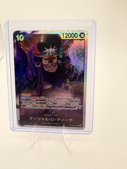 Marshall D Teach OP09-093 SEC Japanese One Piece New Genesis Blackbeard