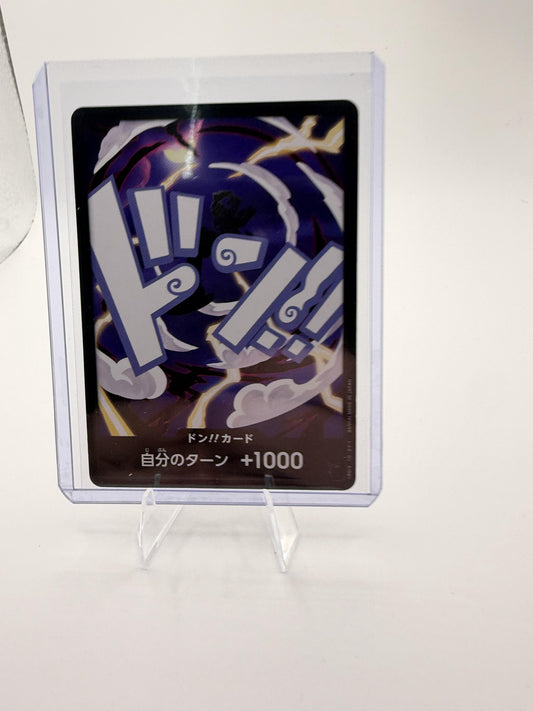 Gear 5 Luffy DON!! Card Parallel Art OP05-119 Awakening of the New Era Japanese