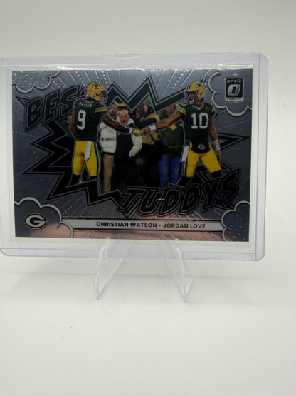 2025 Donruss Optic #14 Christian Watson/Jordan Love Best Tuddys