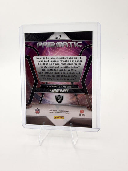 2025 Panini Prizm #7 Ashton Jeanty Prizmatic