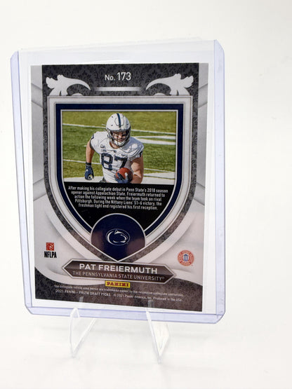 2021 Panini Prizm Draft Picks Collegiate #173 Pat Freiermuth