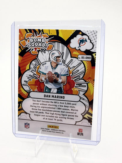 2025 Donruss #BS-DMO Dan Marino Bomb Squad