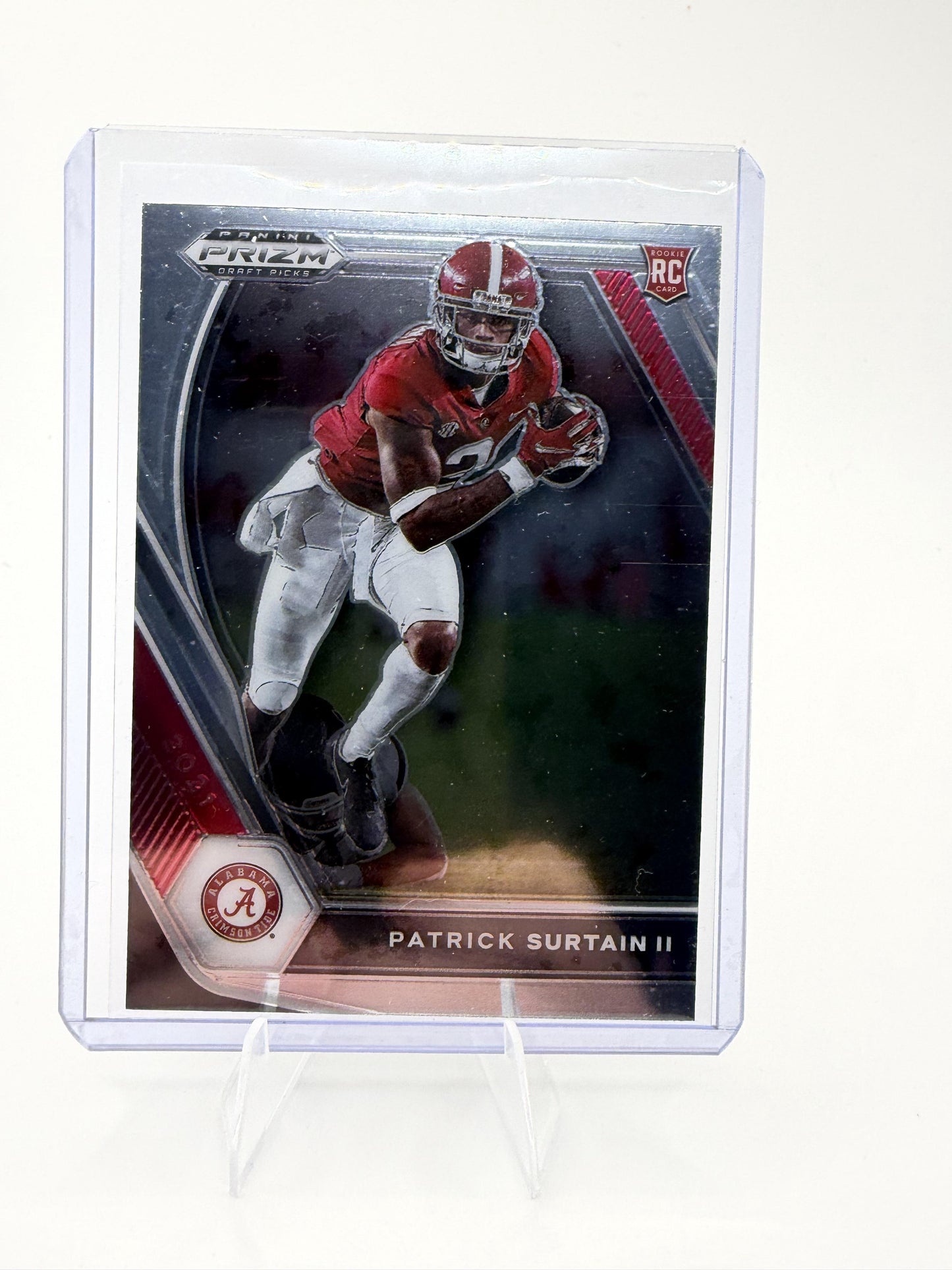 2021 Panini Prizm Draft Picks Collegiate #143 Patrick Surtain II